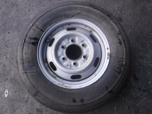 SKF6MM デリカ 4WD スペア タイヤ 6穴 ホイール 新古品 195/80R15 107/105LT ブリジストン マツダ ボンゴ ブローニー SKF6V 18年式 CPU