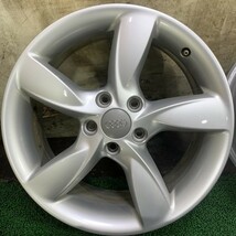 アウディ A3 純正 17x6.5J 5H 112 +43 Φ57~58 4本/札幌市手渡し可/中古純正アルミホイール D_102_画像2