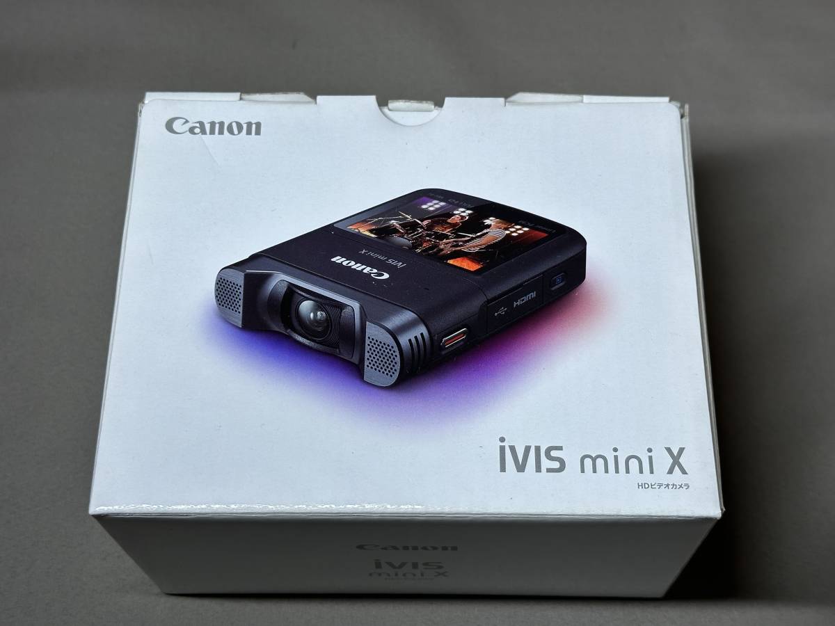 激安本物 Canon - キャノン HDビデオカメラ iVIS mini X 中古美品 