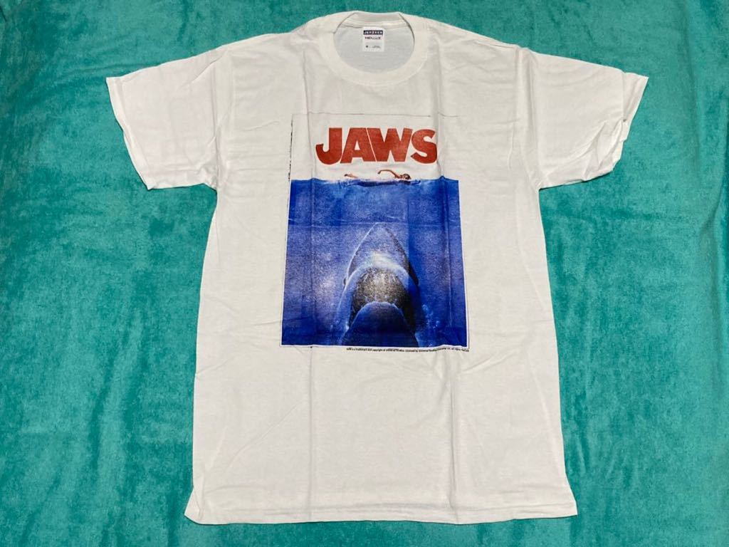 激レア 映画 JAWS Tシャツ ブラック XL 映画Tシャツ-