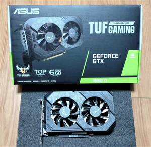GeForce GTX 1660 Ti　ASUS TUF GTX1660T T6G EVO GAMING PCIExp 6GB　【グラフィックボード・ビデオカード】2品目