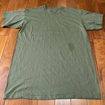 沖縄 米軍実物 DUKE USMC MARINE Tシャツ トレーニング ランニング 筋トレ スポーツ LARGE OD (管理番号BCD51)_画像1