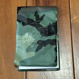 沖縄 米軍放出品 USMC MARINE CAMO MEMO BOOK 海兵隊 カモフラージュ メモ帳 オシャレ (管理番号CDE114)