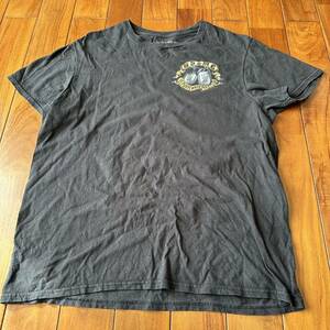 沖縄 米軍放出品 USMC DOG ミリタリー Tシャツ オシャレ ファッション 古着 ビンテージ MEDIUM ブラック (管理番号EFG5)