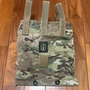  Okinawa the US armed forces the truth thing TAG POUCH camouflage Tacty karua monkey to gear dump pouch ( control number T2)
