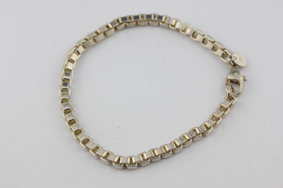ティファニー TIFFANY&CO ベネチアン ブレスレット シルバー SV925