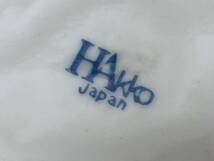 【H-5-R2】　　レトロ HAkko ORIGINAL カップ&ソーサー 花柄 ４客セット 未使用_画像7