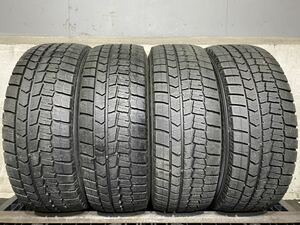 N1586　☆深溝スタッドレス☆ DUNLOP WINTER MAXX WM02　215/60R16 95Q　4本価格　2017年製