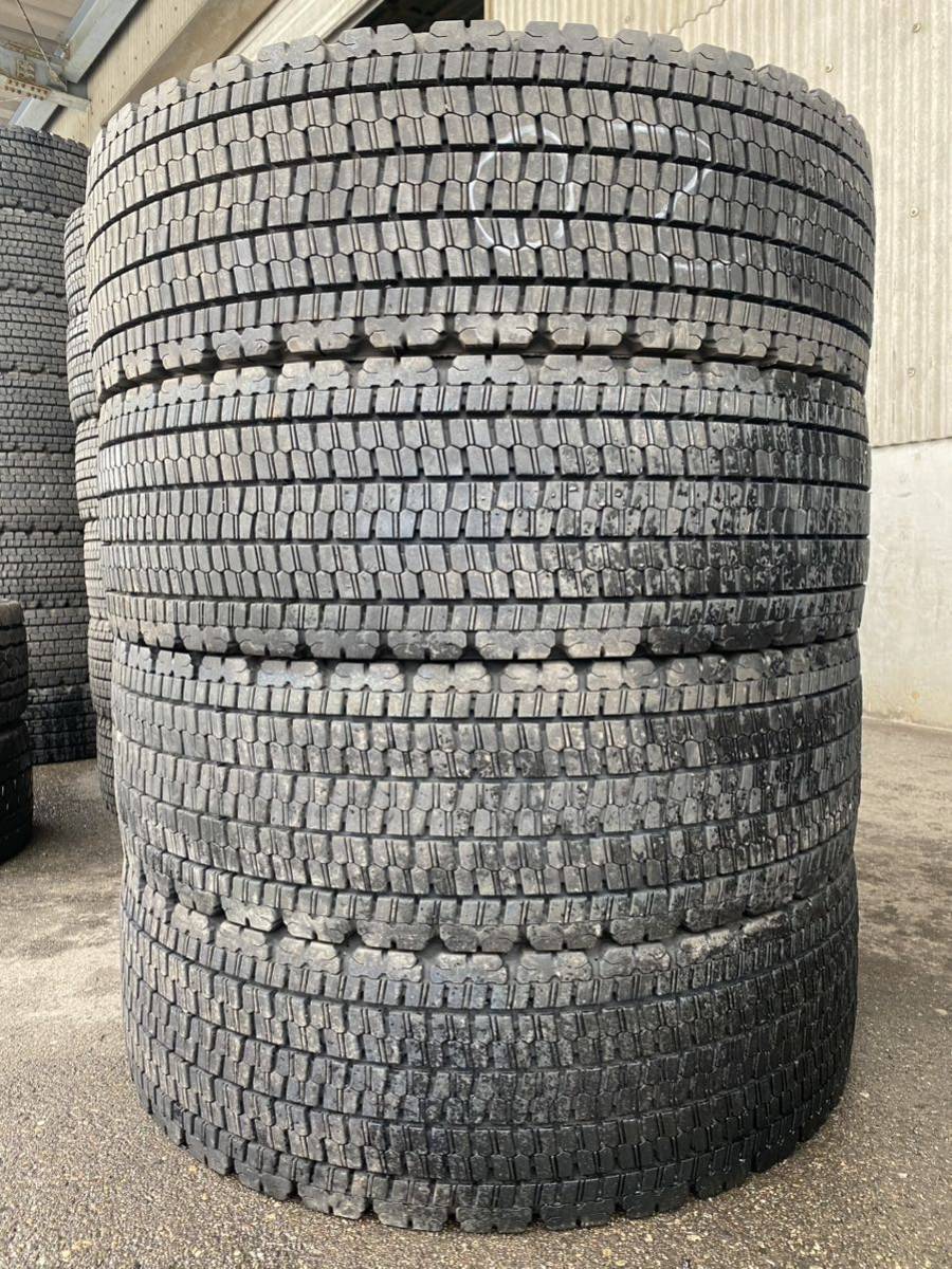 ダブル/ミストブルー G389 275/80R22.5 ブリヂストン 再生タイヤ