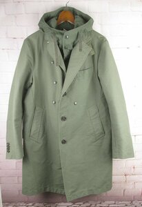 MFJ20394 ENGINEERED GARMENTS engineered garments Chesterfield coat Cotton Double Cloth M olive series 