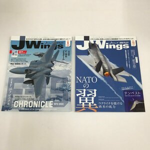 NC/L/Jウイング2022年9月号・10月号/2冊セット/イカロス出版/24周年記念付録ステッカー付/J Wings/ミリタリーマガジン/戦闘機