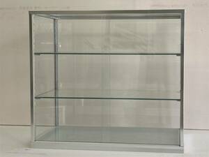  new goods business use glass showcase width 60 height 53.9cm metropolitan area 23 district postage 1,000 jpy store for display collection case also 