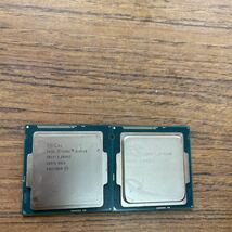 intel Core i3 4150 3.50GHz i3-4160 SR1PK 2枚動作品_画像1