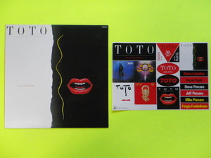 LP/TOTO＜アイソレーション＞シール付　☆５点以上まとめて（送料0円）無料☆