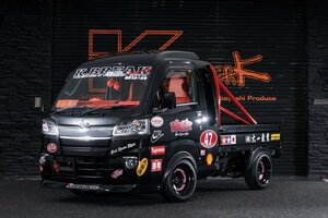 【K-BREAK/BABY GANG】★ハイジェット S500 (HIJET) オーバーフェンダー 前後左右（1台分）★迫力のボディスタイルを演出！