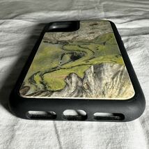 USA製 新品 高級 Carved iPhone 11 Pro用 レジン & バール材 木材 ケース ハード ウッド 1点物_画像8