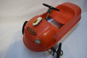 昭和レトロ☆時代物　ペダルカー 当時物　乗用玩具「ビーンカー」　三輪車　乗り物玩具★9027