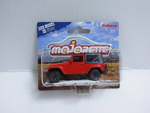 MAJORETTE MajoRette Jeep Wrangler Jeep Wrangler red 