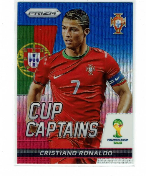 ☆ Cristiano Ronaldo 2014 Panini Prizm World Cup Soccer AUTO BGS