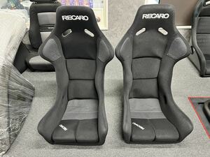 希少 即納 新品未使用 レカロ RECARO PROFI SPA VELOUR SCHWARZ フルバケ シート　カーボンケブラー 2脚セット