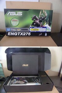 ■ ゆ-662　ASUS　ENGTX275　中古 Ultimate Armaments　自作パソコン パーツ　取説付　※箱寸:高さ23.5幅40.5奥行9.5cm重1.38kg