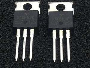 東芝　パワーMOSFET　TK40E10N1　100V　90A　50個