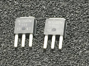 東芝　パワーMOSFET　TK12Q60W　600V　11.5A　75個