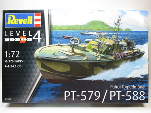 ★Revell★レベル★1:72 Patrol Torpedo Boat PT-579 / PT-588★1/72 アメリカ海軍 偵察魚雷艇★[模型・プラモデル・プラモ・Model kit]★