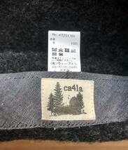 CA4LA カシラ wool BERET ベレー帽 チャコールグレー バスク_画像4