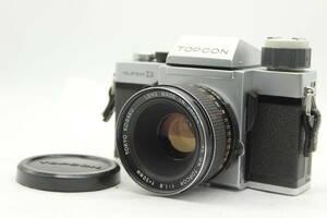 ★良品★ トプコン Topcon 東京光学 Super D RE GN Topcor 50mm F1.8 ボディレンズセット C124