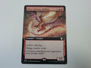 MTG 美品 【爆発炉のヘルカイト（拡張アート）】 （レア） 兄弟戦争 BRC 英 3枚迄