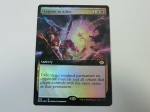 MTG 美品 【軍勢を灰に（拡張アートFOIL）】 （レア） 兄弟戦争 BRO 英 1枚迄