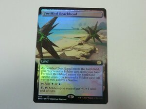 MTG 美品 【要塞化した海岸堡（拡張アートFOIL）】 （レア） 兄弟戦争 BRO 英 1枚迄