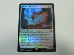 MTG 美品 【刃とぐろの蛇（FOIL）】 （神話レア） 兄弟戦争 BRO 英 1枚迄