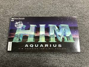 HIM / AQUARIUS アクエリアス /短冊形 8cmシングルCD 型番:SRDL-4138 管理番号:AZ-0163