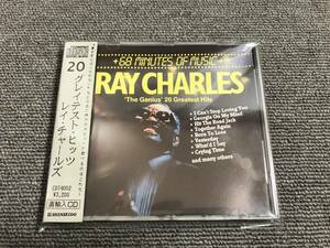 レイ・チャールズ RAY CHARLES / 20グレイテスト・ヒッツ The Genius' 20 Greatest Hits■型番:CD-74002■管理番号:AZ-0363