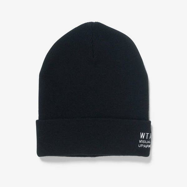 WTAPS BEANIE 02 / BEANIE / CTPL . COOLMAX . FORTLESS BLACK 新品即決 送料無料 国内正規 22aw