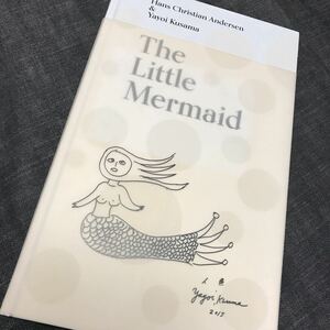 草間彌生　ルイジアナ近代美術館　コラボレーション　アンデルセン童話「人魚姫」　希少　洋書　新品