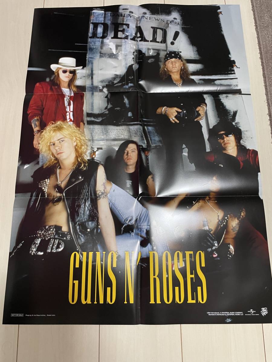 GUNS N´ ROSES ガンズアンドローゼス リトグラフ青11/5 初日限定 2022