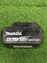 【中古品】makita(マキタ) 18v6.0Ahリチウムイオンバッテリー残量表示付 BL1860B(A-60464) /IT2RE2I21TYY_画像1