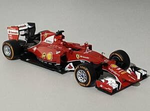 1/43 Scuderia Ferrari SF15-T 2015 Sebastian Vettel #5 ◆ 1位 Formula 1 Malaysian Grand Prix ◆ ウィリアムズ - DeAgostini DEA009