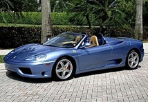 1/43 Ferrari 360 Spider Azzurro California Metallic ◆ Goran Popovic - Pininfarina Design, 3586cc V8 ◆ フェラーリ アシェット_画像10