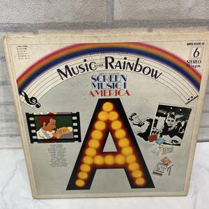 LP スクリーン・ミュージック Music Rainbow 6　ウェディングパーティ・ミュージック MRS3006 レコード盤