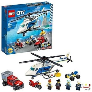 レゴ(LEGO) シティ ポリス ヘリコプターの追跡 新品 60243 おもちゃ ブロック プレゼント 未使用品 警察 けいさつ ヘリコプター