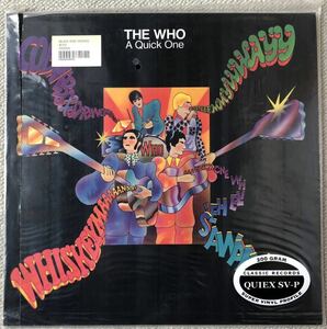 THE WHO / A QUICK ONE ( 重量盤 CLASSIC RECORDS )