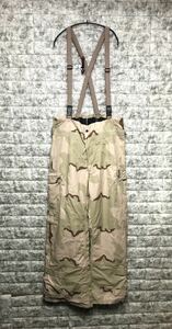  rare beautiful goods 01 year made USArmy the US armed forces the truth thing 3C desert duck camouflage lip Stop Chemical Pro ktib pants military overall 90s