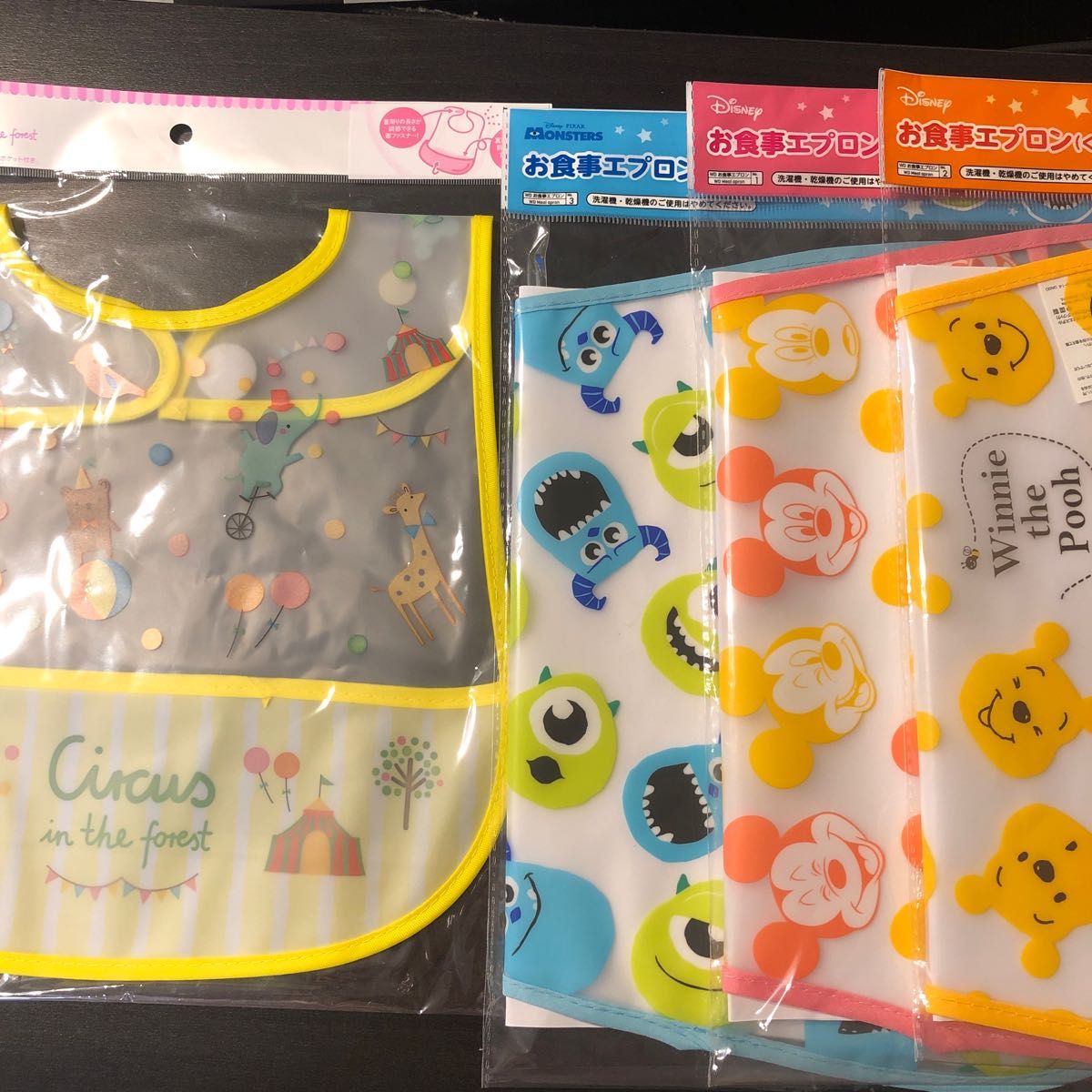 ディズニー スタイ 2枚セット 開封済 未使用 大きめサイズ プーさん