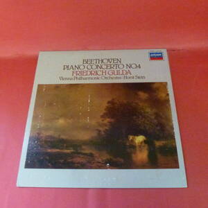 L2-221202-レコード★LP★FRIEDRICH GULDA / ベートーヴェン：ピアノ協奏曲第4番ト長調 / beethoven; piano concerto no.4