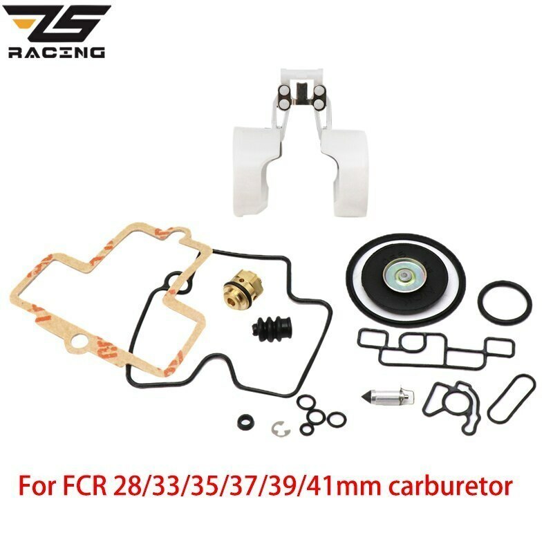 ZSDTRP キャブレター再構築キット For Keihin FCR Slant Body 28 33 35 37 39 41mm 修理セット用品 エンジン 部品