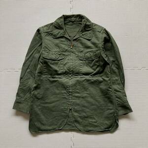 自衛隊 防衛庁共済 作業服上衣 桜Qマーク ジップアップ ミリタリー ジャケット 5